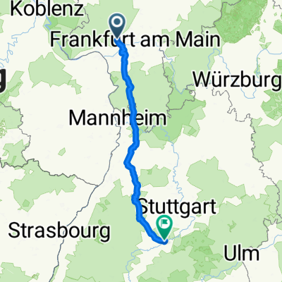 Von Kelkheim (Taunus) bis Tübingen