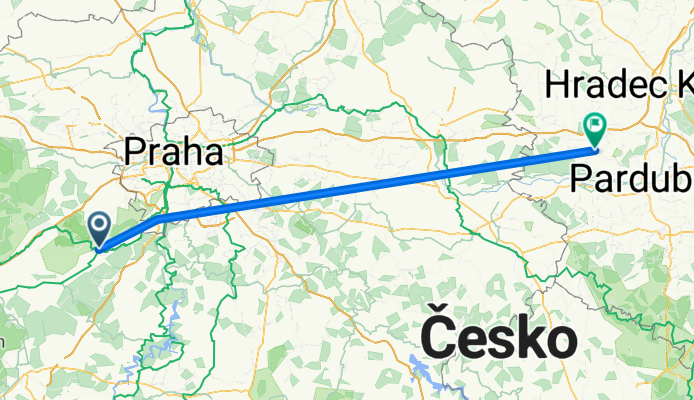 Řevnice - Lázně Bohdaneč