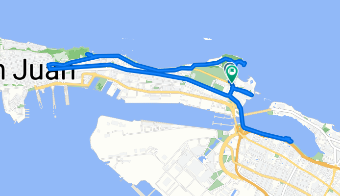 PR-25R, San Juan to Puerta de Tierra, San Juan