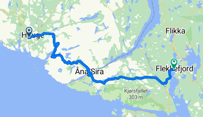 Hauge i Dalane - Flekkefjord