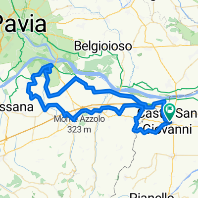 Castel San Giovanni - Verrua Po - Broni - Stradella