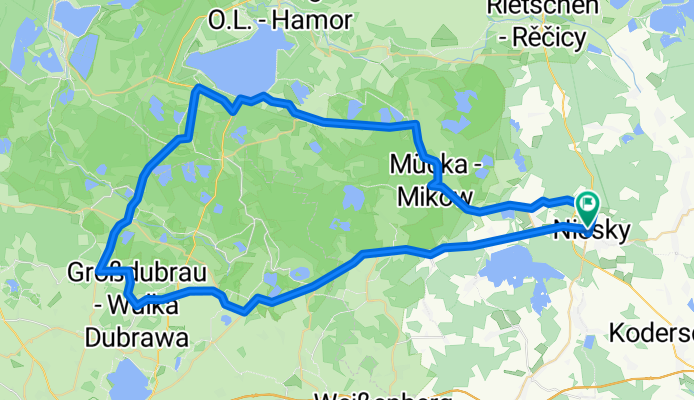 RR-Tour Niesky durch die Oberlausitz
