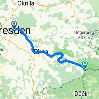 DD - Tschechische Grenze