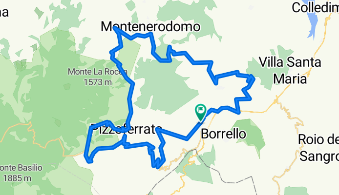 Percorso n 25 Quadri - Gamberale - Pizzoferrato - Fallo - Quadri