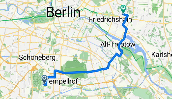 Arbeitsweg Tempelhof Süd