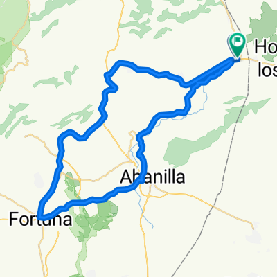 Vuelta Cuesta Umbría desde Hondón