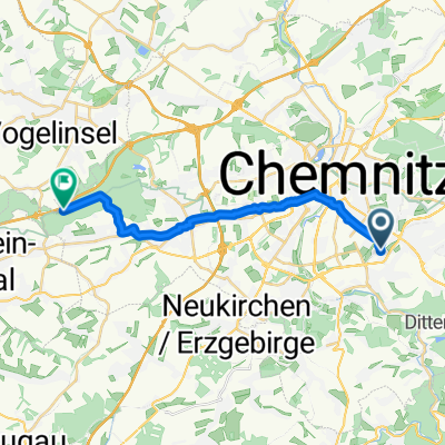 von Reichenhain zum Totenstein (und zurück)