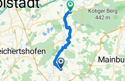 Route in der Bikemap App öffnen