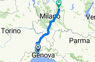 Route in der Bikemap App öffnen