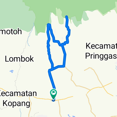 Lombok-Otak Kokoq- Jeruk Manis Uphill