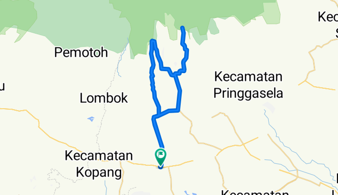 Lombok-Otak Kokoq- Jeruk Manis Uphill