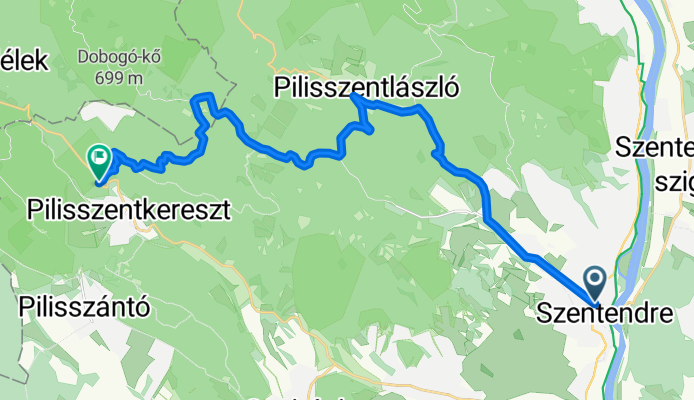 Szentendre-Pilisszentlászló-Pilisszentkereszt