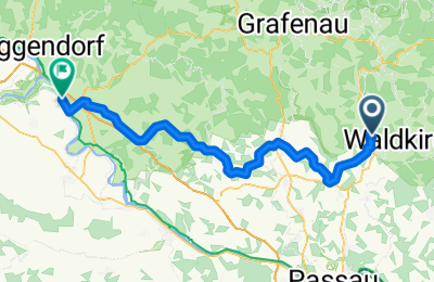 Route in der Bikemap App öffnen