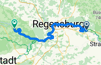 Route in der Bikemap App öffnen