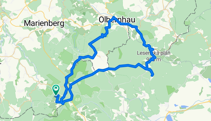 Erzgebirge Tour 2 (70km)