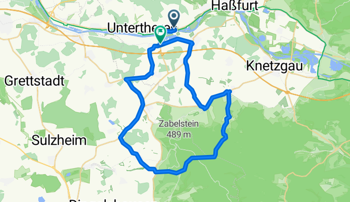 Obertheres-Donnersdorf-Zabelstein-Oberschw. CLONED FROM ROUTE 189107