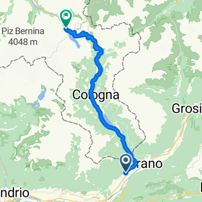 Tirano- passo del Bernina