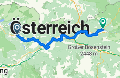 Route in der Bikemap App öffnen