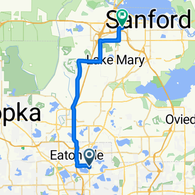 Winter Park to Sanford