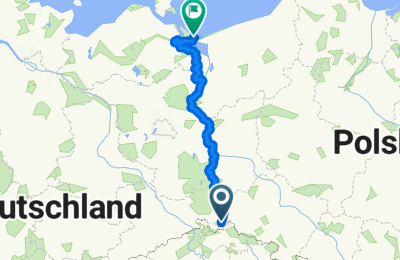 Route in der Bikemap App öffnen