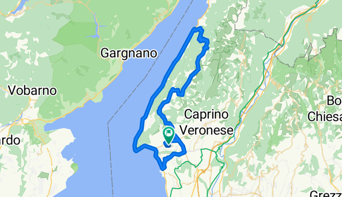 Garda-Prade und am See zurück