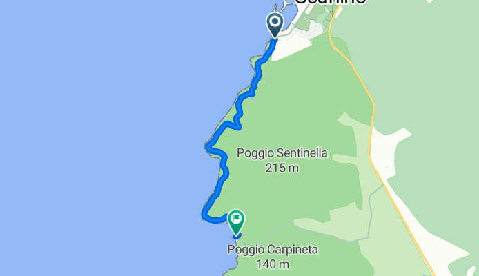 Percorso delle cale