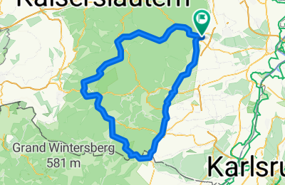 Route in der Bikemap App öffnen