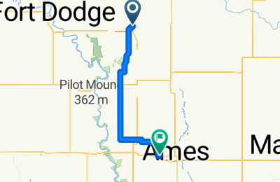Route in der Bikemap App öffnen