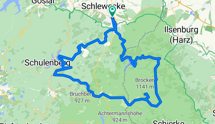 Bad Harzburg - Brocken - Torfhaus - Okertalsperre
