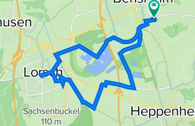 Route in der Bikemap App öffnen