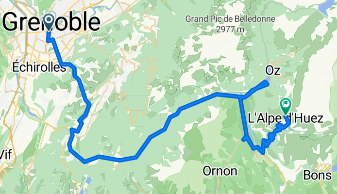 Grenoble-alpe d' huez