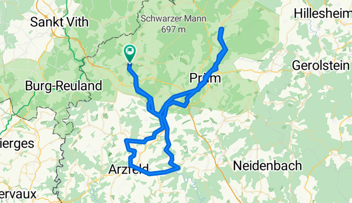 Prümtaltour mit Nebenwegen
