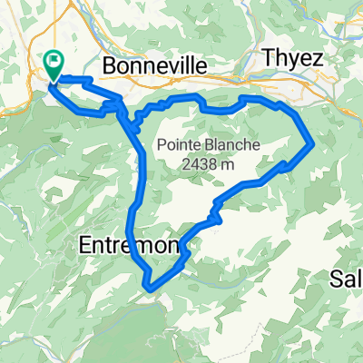 Roche sur Foron- Col de la Colombière