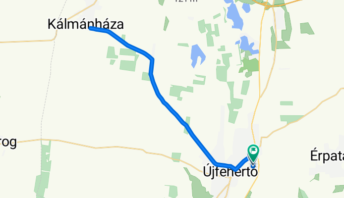 Újf - Kálmánháza - Újf
