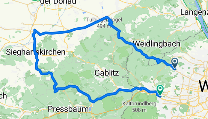 Wienerwald ~65km