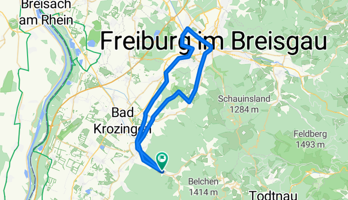 Münstertal - Freiburg