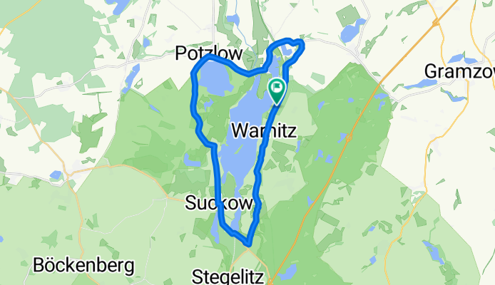 Rund um den Oberuckersee CLONED FROM ROUTE 1496203