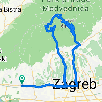 Stenjevec-Sljeme kruzna ruta