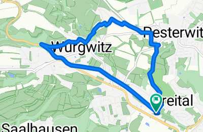 Route in der Bikemap App öffnen