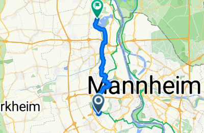 Route in der Bikemap App öffnen