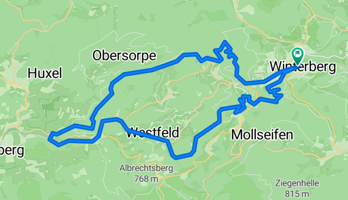 Open this route in Bikemap Web