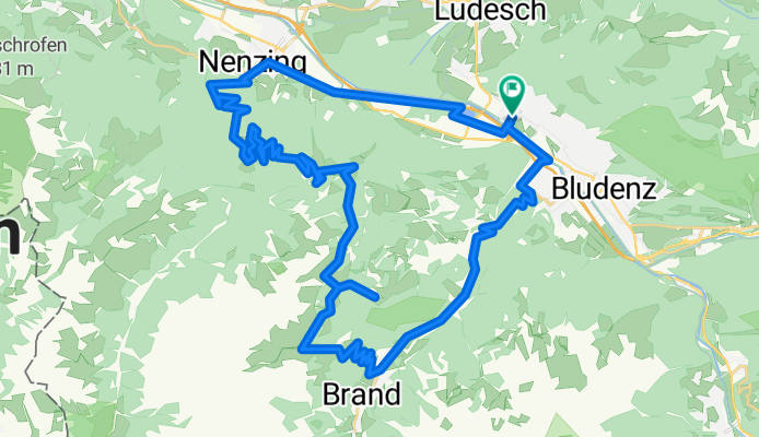 Nenzinger Berg Brand