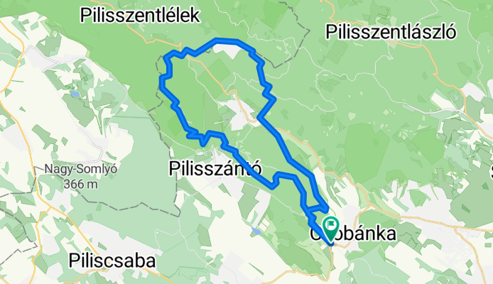 Csobánka-Dobogókő-Csobánka