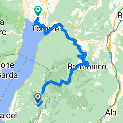 Abfaht vom Altissimo. Gondel ab Malcesine