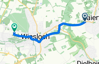 Route in der Bikemap App öffnen