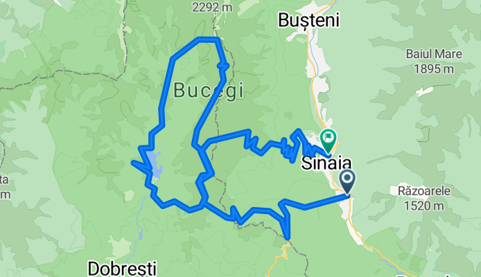Sinaia-Saua Dichiului-2000-Platou Bucegi(Babele)-Pestera-Padina-Lacul Bolboci-Piatra Arsa-1400-Sinaia