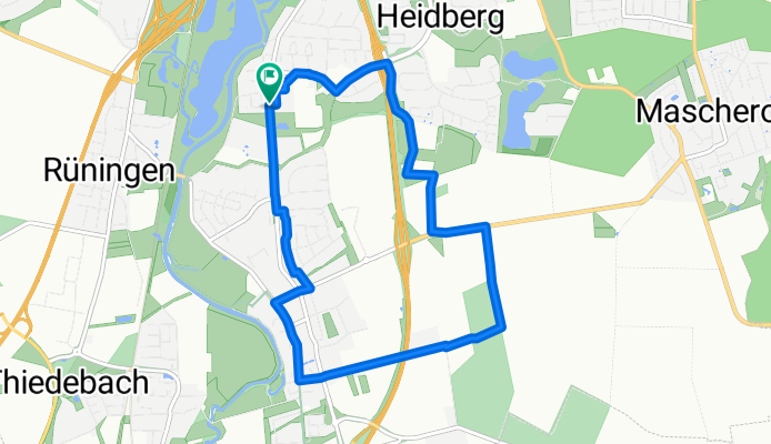 Melverode zum Oberdahlumer Forst (8km)