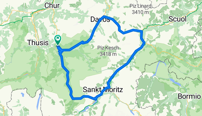 Julier-Flüela Tour