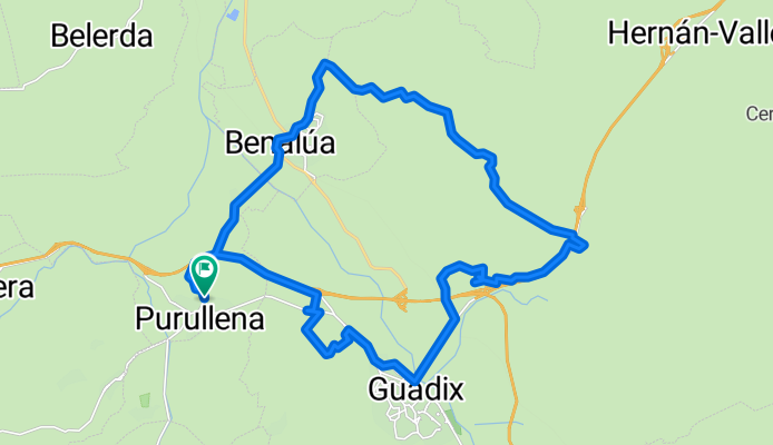 Benalua - Torrecilla Baza - Purullena