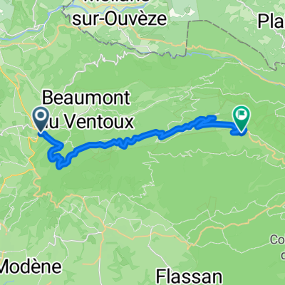 Montventoux vanuit Malaucène